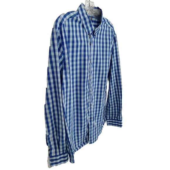 Reaction Kenneth Cole Men's Long Sleeve Preppy Collard Button Down Shirt Size L - Picture 4 of 7